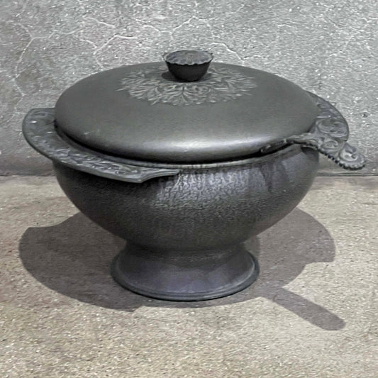 Vintage Erik Norway Herdet Tinn With Ladel