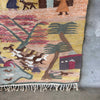 Vintage Woven Egyptian Wool Tapestry