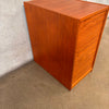 Danish Teak Two Drawer File Cabinet