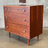 Mid Century Walnut 3 Drawer Dresser