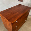 Mid Century Walnut 3 Drawer Dresser