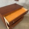 Mid Century Walnut 3 Drawer Dresser