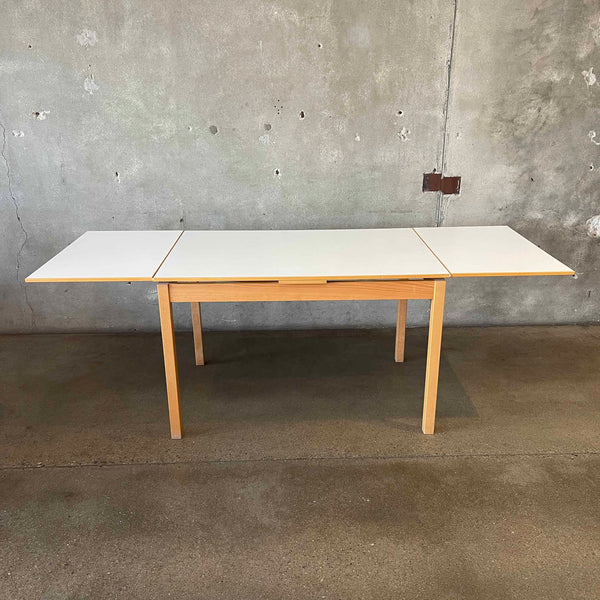 Danish Modern Dining Table Teakwood/Laminate Top