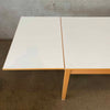 Danish Modern Dining Table Teakwood/Laminate Top