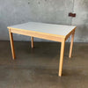 Danish Modern Dining Table Teakwood/Laminate Top