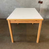 Danish Modern Dining Table Teakwood/Laminate Top