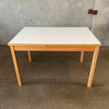 Danish Modern Dining Table Teakwood/Laminate Top