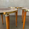 Mid Century Modern Nesting Tables Set Of Three