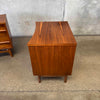 Pair of Mid Century Walnut Nightstands By Young MFG