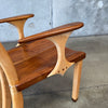 Bob Marnul Handcrafted High Back Chair