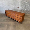 Mid Century Walnut Dresser By Young MFG