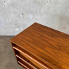 Mid Century Walnut Dresser By Young MFG