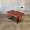 Gudme Rosewood Dining Table With Two Leaves - Denmark, Circa 1960