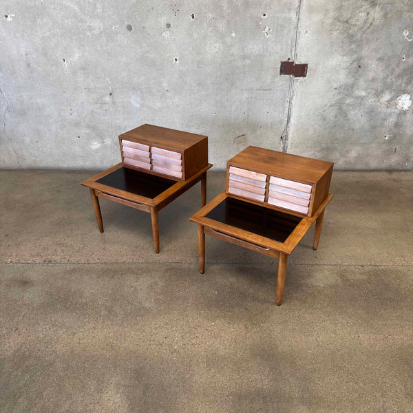 Pair American Of Martinsville Side Tables Circa 1960