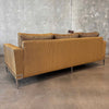 Authentic Thayer Coggin Manolo Sofa by Milo Baughman w/Velvet Upholstery