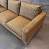 Authentic Thayer Coggin Manolo Sofa by Milo Baughman w/Velvet Upholstery