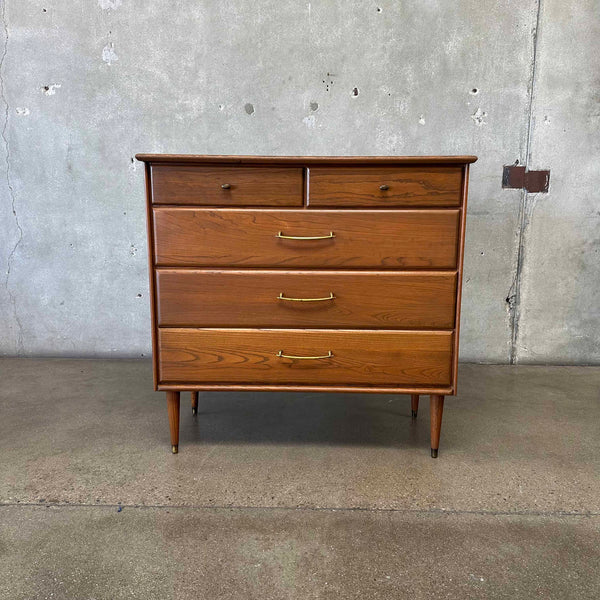 Mid Century Solid Oak Dresser