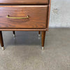 Mid Century Solid Oak Nightstand