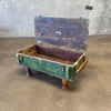 Vintage Military Trunk Coffee Table