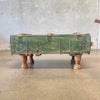 Vintage Military Trunk Coffee Table