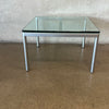 Vinzuse Brushes Chrome & Heavy Glass End/ Coffee Table