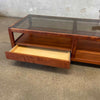 Mid Century Walnut Coffee Table By Glenn of California