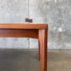 Vejile Stole Walnut & Teak Dining Table With Leaves