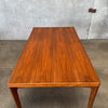 Vejile Stole Walnut & Teak Dining Table With Leaves