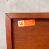 Vintage Teak Eight Drawer Dresser By Westnofa