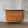 Vintage 1960s Rattan Bar Set Made By Kalp-Son