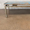 Mid Century Modern Mosaic Tiled Top Coffee Table By Harry Burger