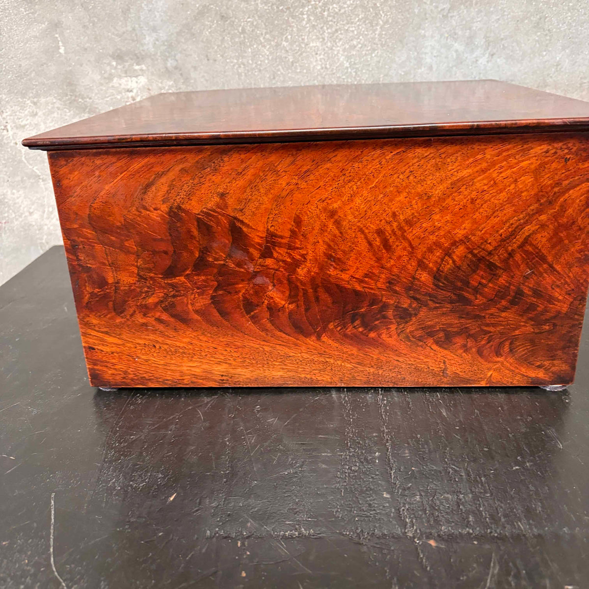 Harry Burger Walnut Wooden Accessory Box