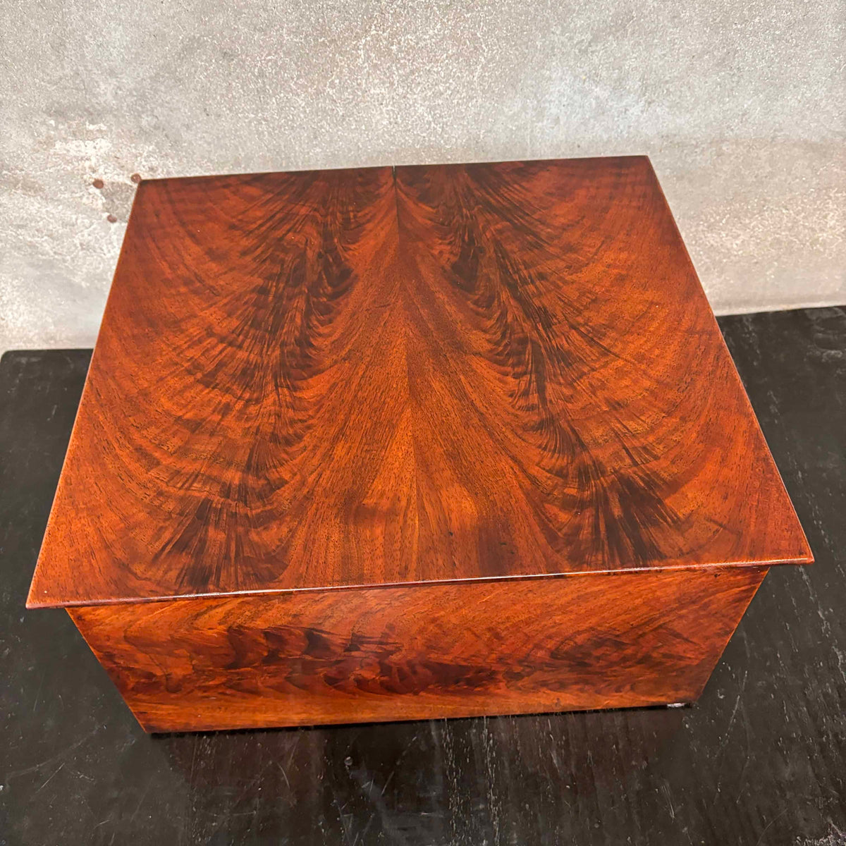 Harry Burger Walnut Wooden Accessory Box