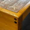 Solid Pine Coffee Table with Onyx Top