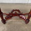 Antique Half Moon Console Table