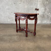 Antique Half Moon Console Table