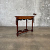 Antique Half Moon Console Table