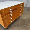 Mid Century Modern Architects Plan Chest