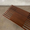 Mid Century Modern Style Slat Bench