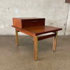 Mid Century Modern Walnut Side Table by American of Martiasville