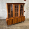 Mid Century Modern Walnut Hutch