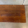 Mid Century Modern Flip Top Teak Dining Table by Vetlanda