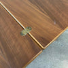 Mid Century Modern Flip Top Teak Dining Table by Vetlanda