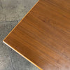 Mid Century Modern Flip Top Teak Dining Table by Vetlanda