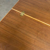 Mid Century Modern Flip Top Teak Dining Table by Vetlanda