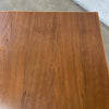 Mid Century Modern Flip Top Teak Dining Table by Vetlanda