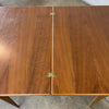 Mid Century Modern Flip Top Teak Dining Table by Vetlanda