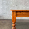 Ethan Allen Farmhouse Pine Dining Table