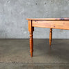 Ethan Allen Farmhouse Pine Dining Table