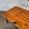 Ethan Allen Farmhouse Pine Dining Table